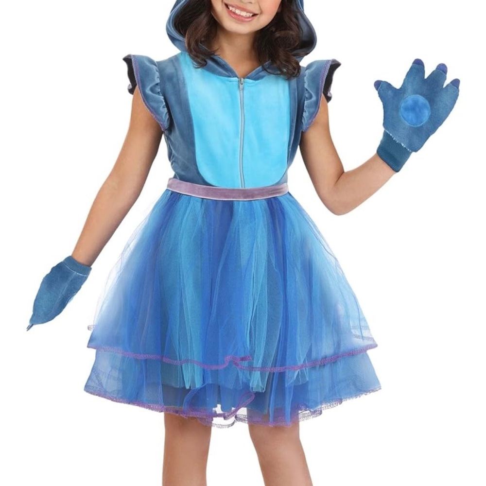 Blue Hooded Kids Costume